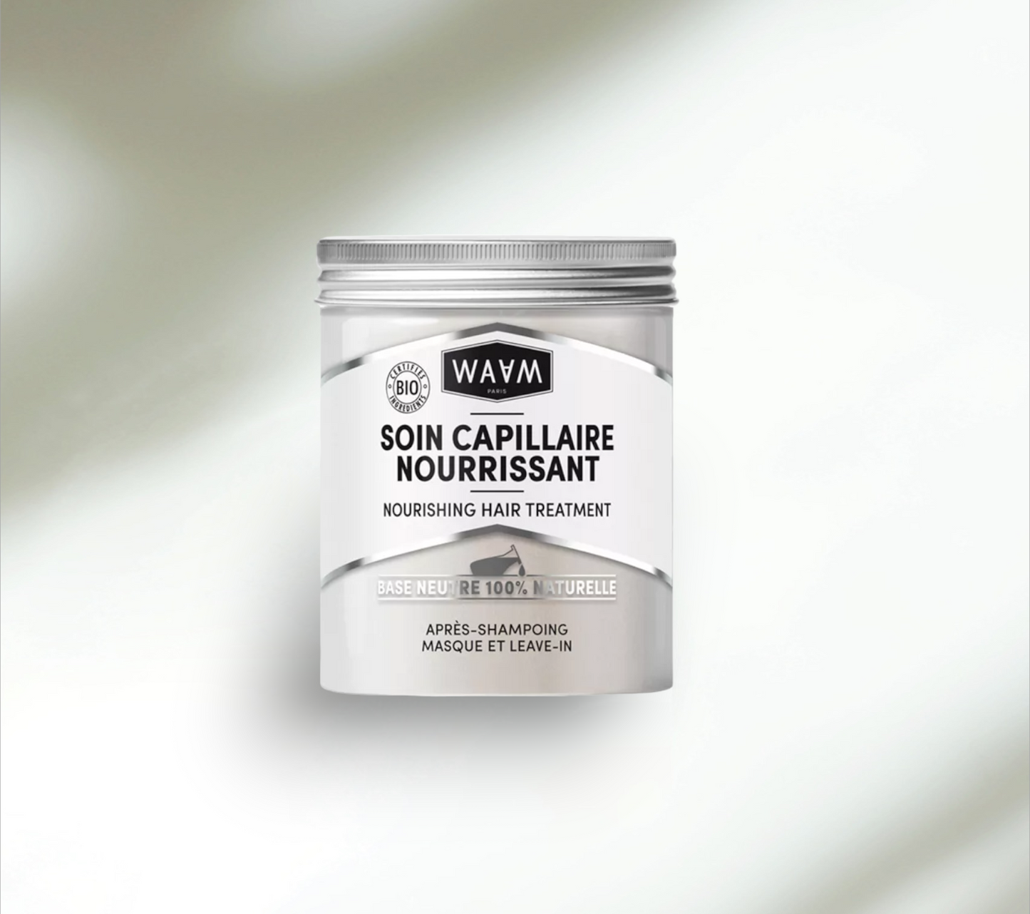 Gamme Capillaire Base Neutre Bio, Naturelle:  Shampooing, Baume, Soin Nourrissant